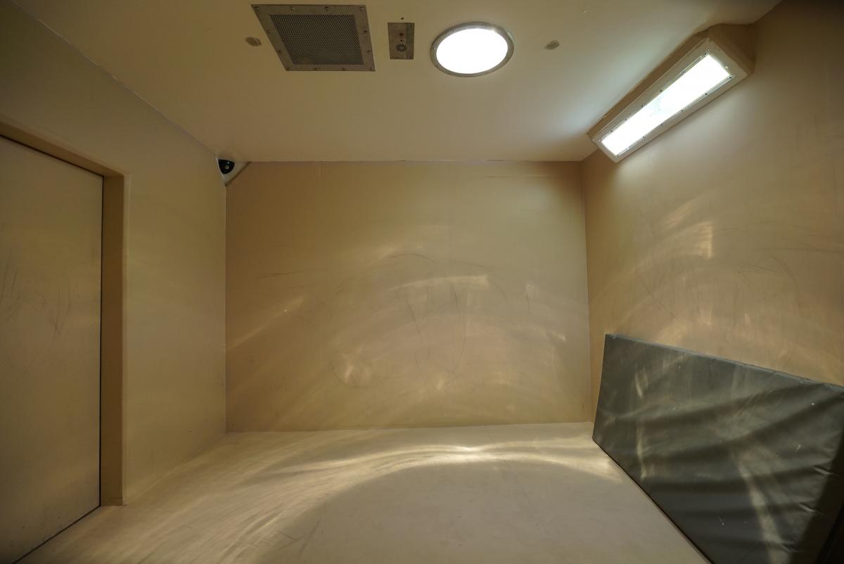 A padded cell used to confine female prisoners at Brisbane Women's Correctional Centre, women with disabilities were held here for several days. © 2017 Daniel Soekov for Human Rights Watch